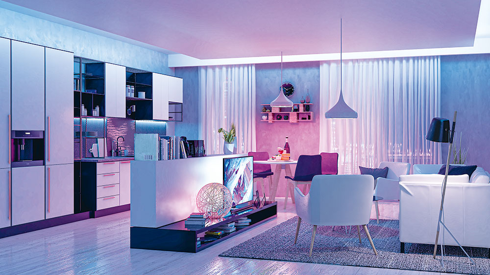 moderná obývacia izba