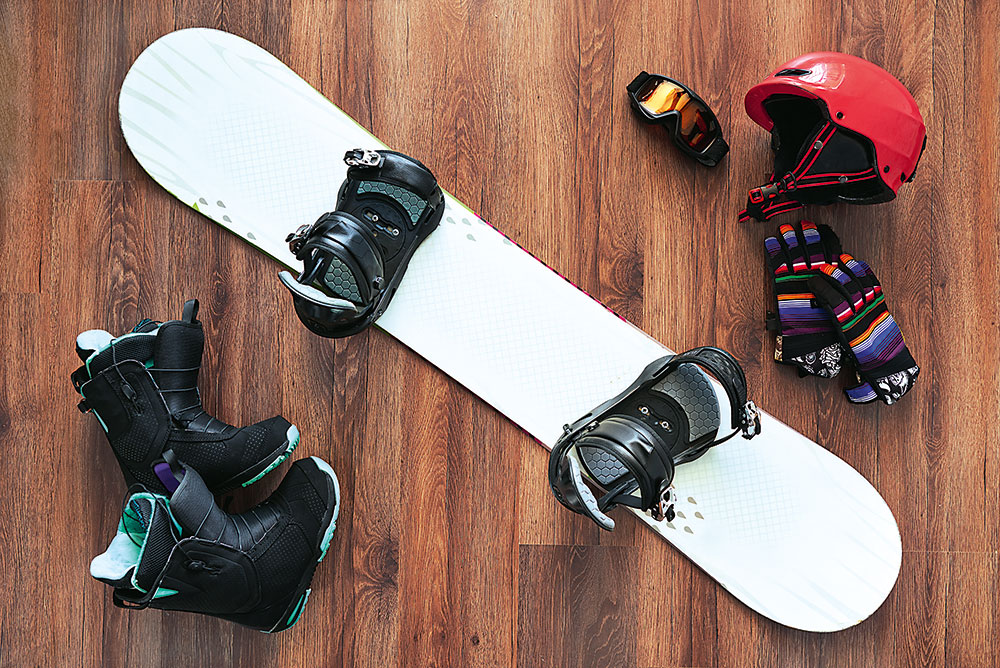 snowboardová výbava