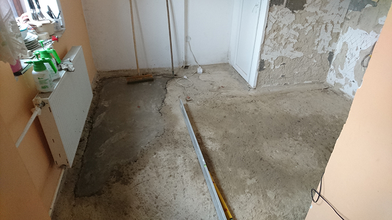 izolácia podlahy na prízemí domu
