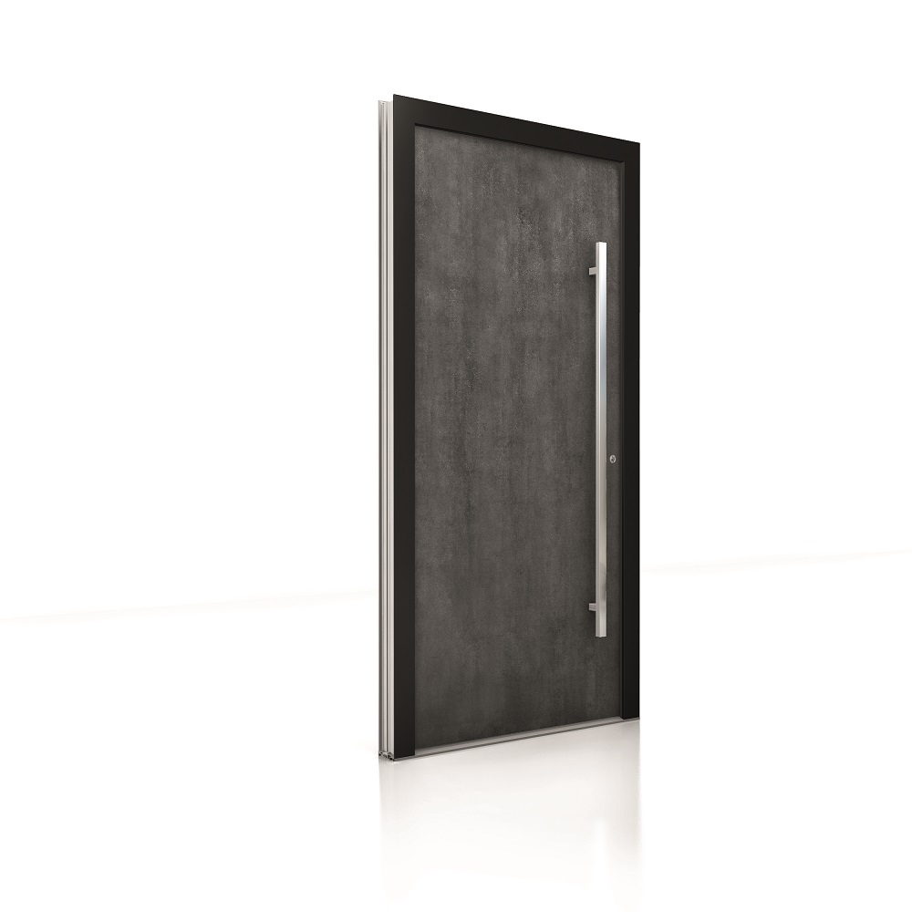Internorm hliníkové vchodové dvere AT400 imitácia ocele. 