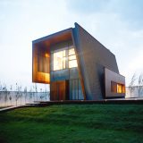 Ultramoderný dom s nízkym sklonom strecgy