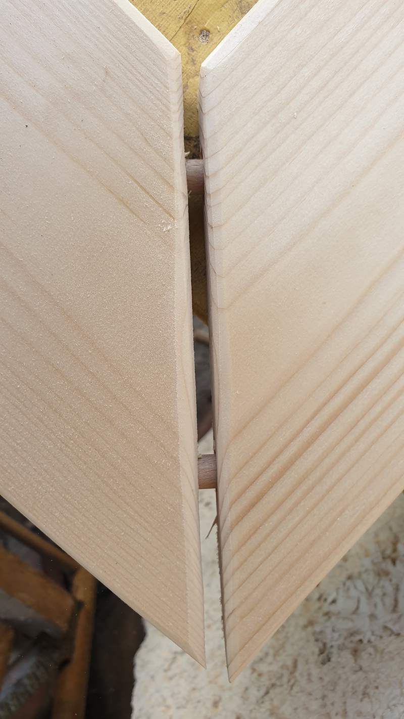 Výroba dreveného obrazu z podlahovej dosky