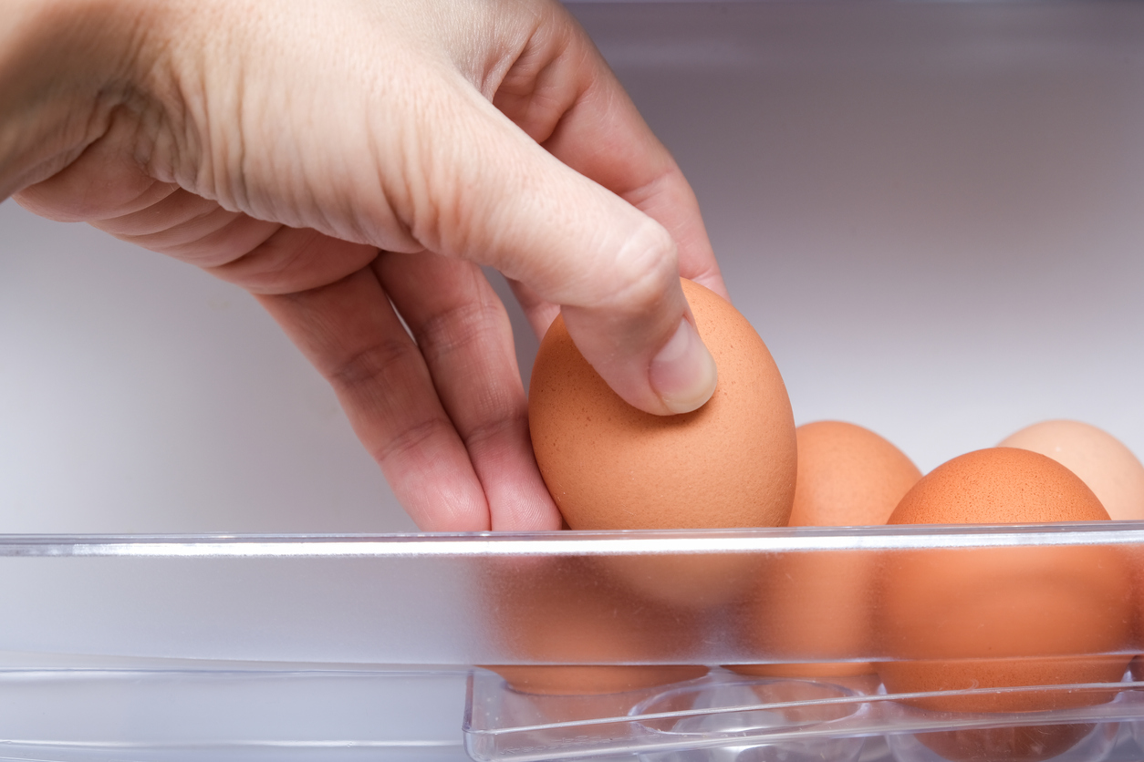 Správne skladovanie vajíčok