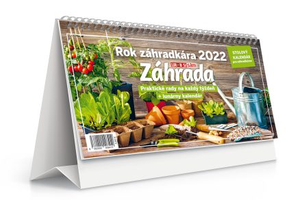Stolový kalendár Rok záhradkára na rok 2022