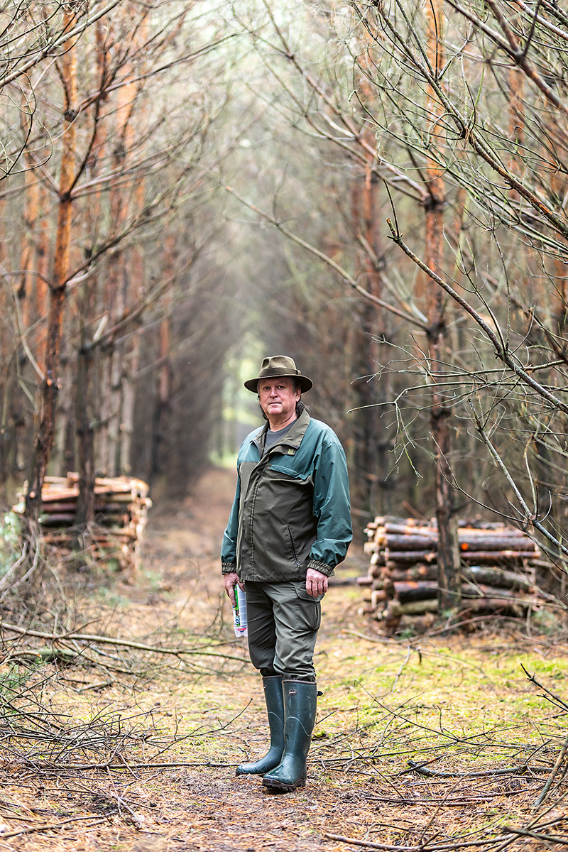 Peter Kostelný, lesník zodpovedný za štátne lesy v lesníckom obvode Tomky