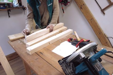 Krok č. 4: Výroba drevenej kanapy