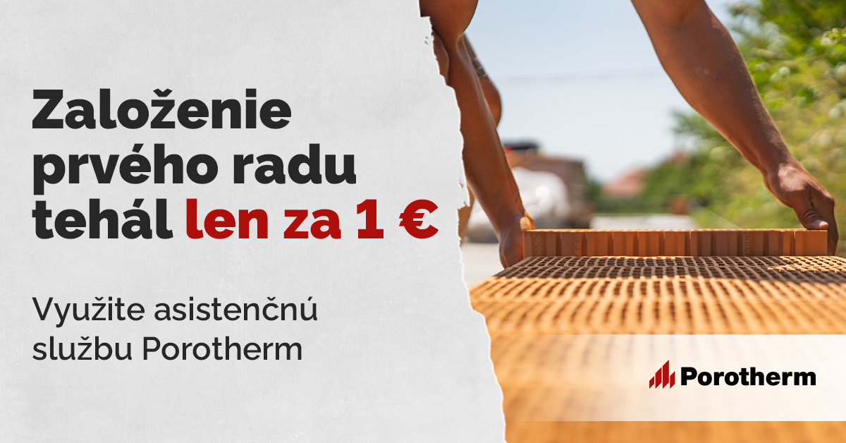 Asistenčnú službu Wienerberger si môžete objednať jednoducho na našej web stránke. Cena za službu je iba 1 euro.