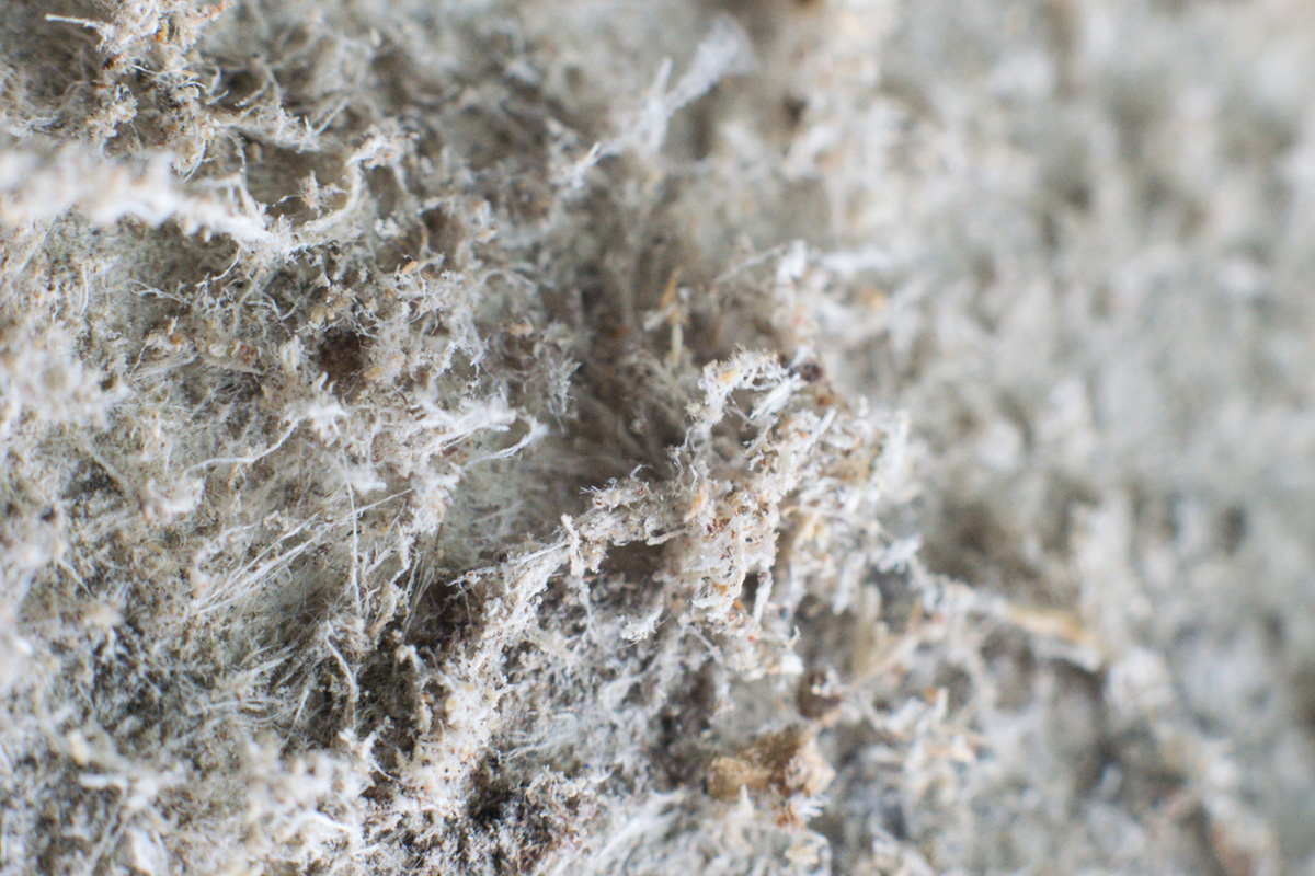 Azbestové vlákna môžu mať vážne zdravotné dôsledky, ak ich vdychujeme, vrátane azbestózy, rakoviny pľúc a mezoteliómu.