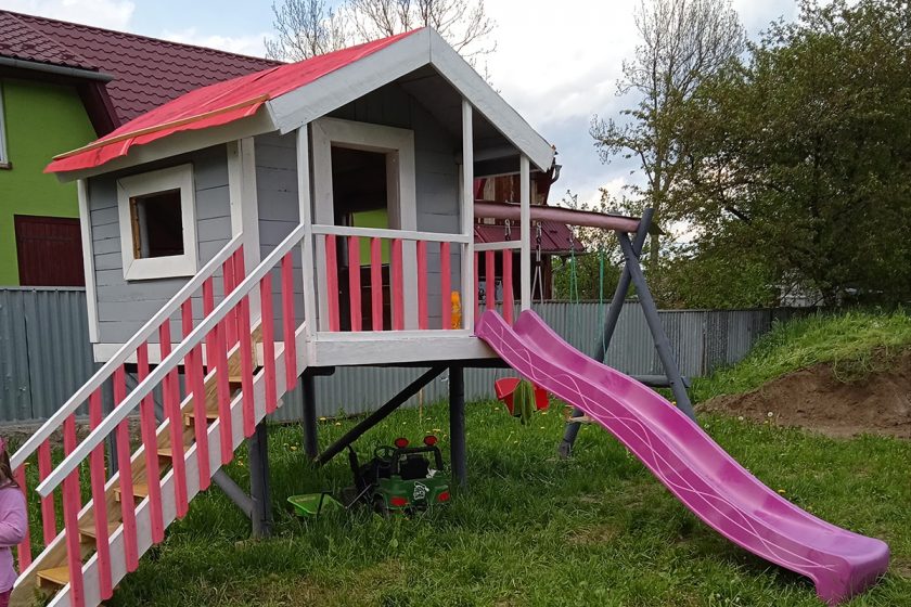 Detský domček do záhrady