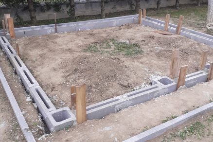 Výstavba záhradného domčeka na náradie
