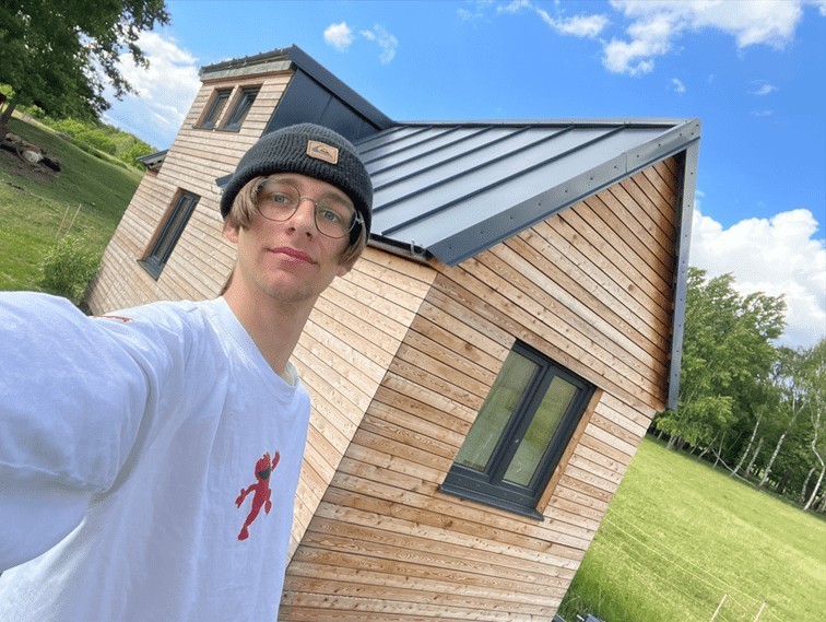 Radek a jeho tiny house