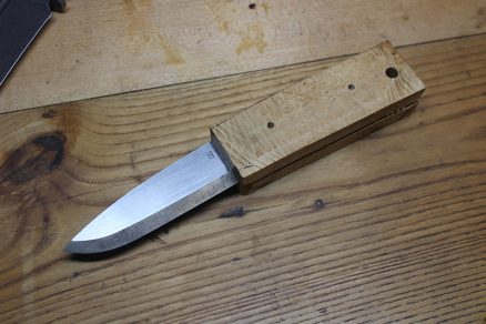 Výroba rukoväte noža