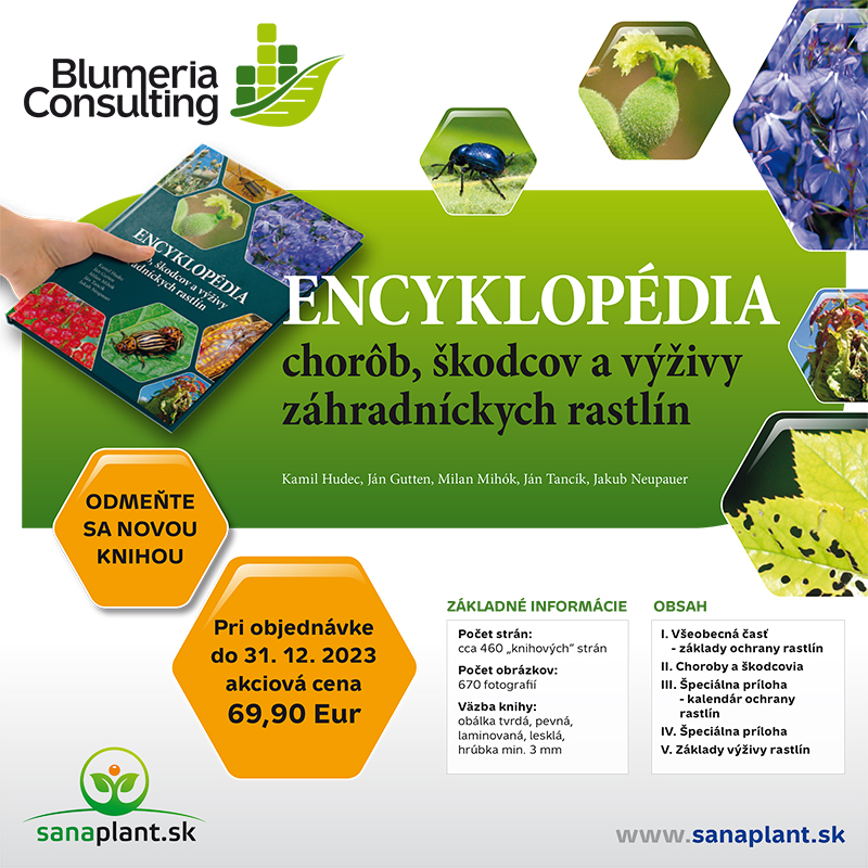 Encyklopédia chorôb, škodcov a výživy záhradníckych rastlín