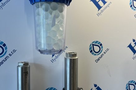 Filter na úpravu vody a zmäkčovače na vodu.