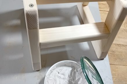 Výroba detskej stoličky z dreva