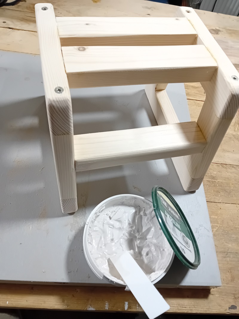 Výroba detskej stoličky z dreva