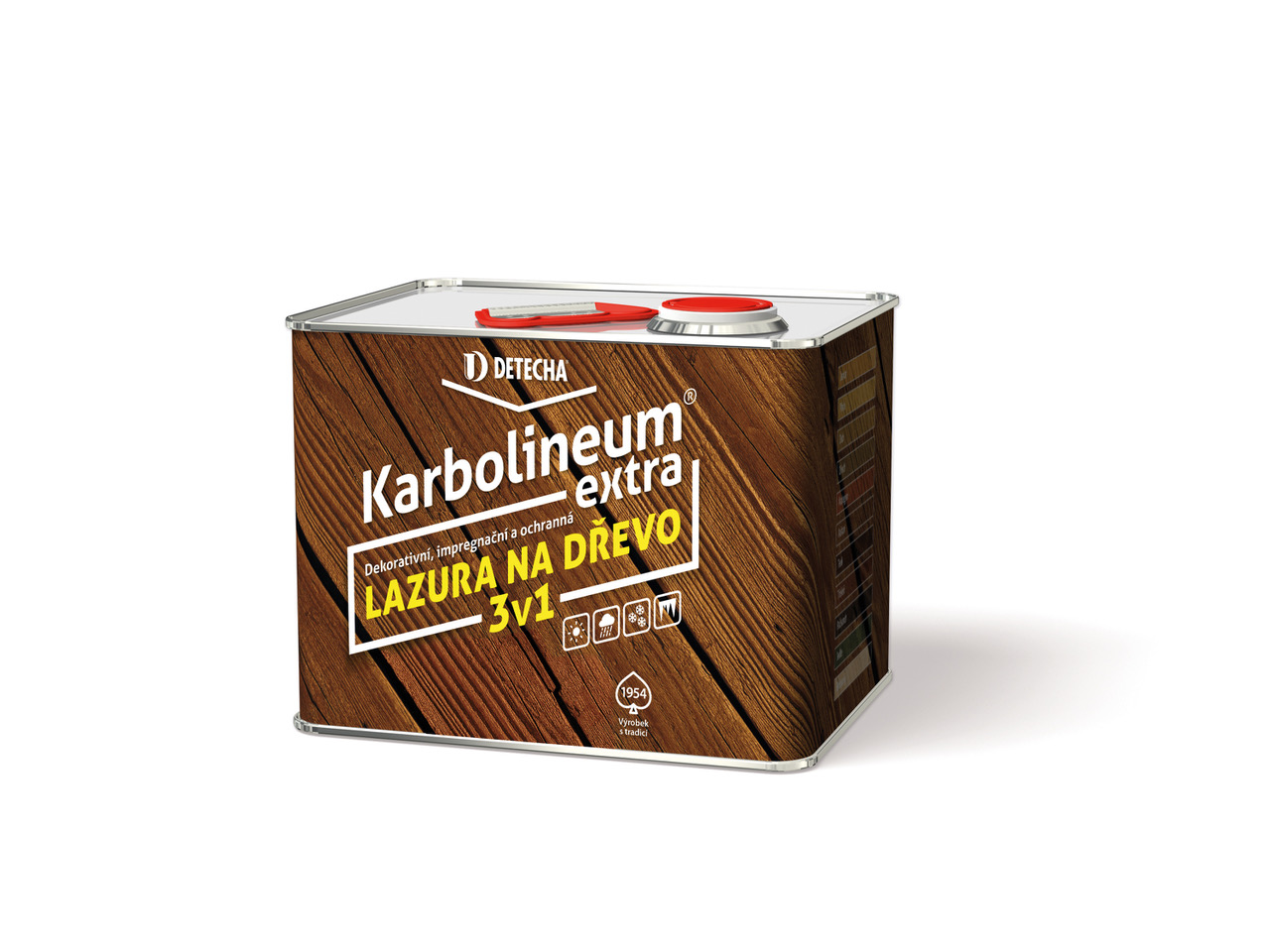 Karbolineum Extra lazúra na drevo