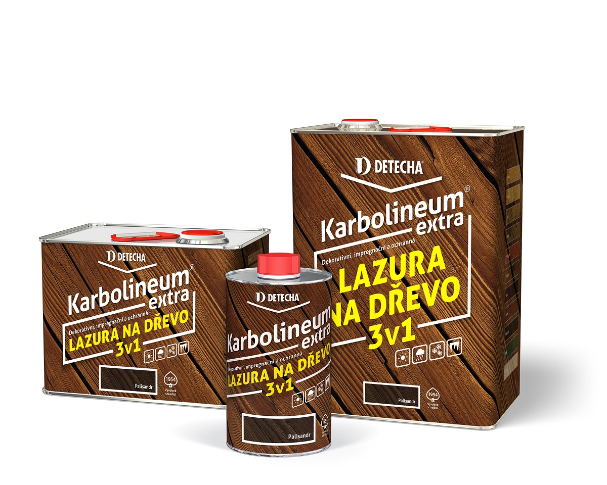 Karbolineum Extra lazúra na drevo