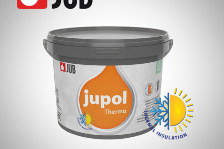 JUPOL Thermo: Poskytuje úsporu energie a odáva pocit tepla.