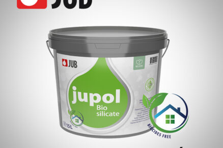 JUPOL Bio Silicate : Vhodné pre ľudí citlivých na konzervačné látky, pretože neobsahuje biocídy