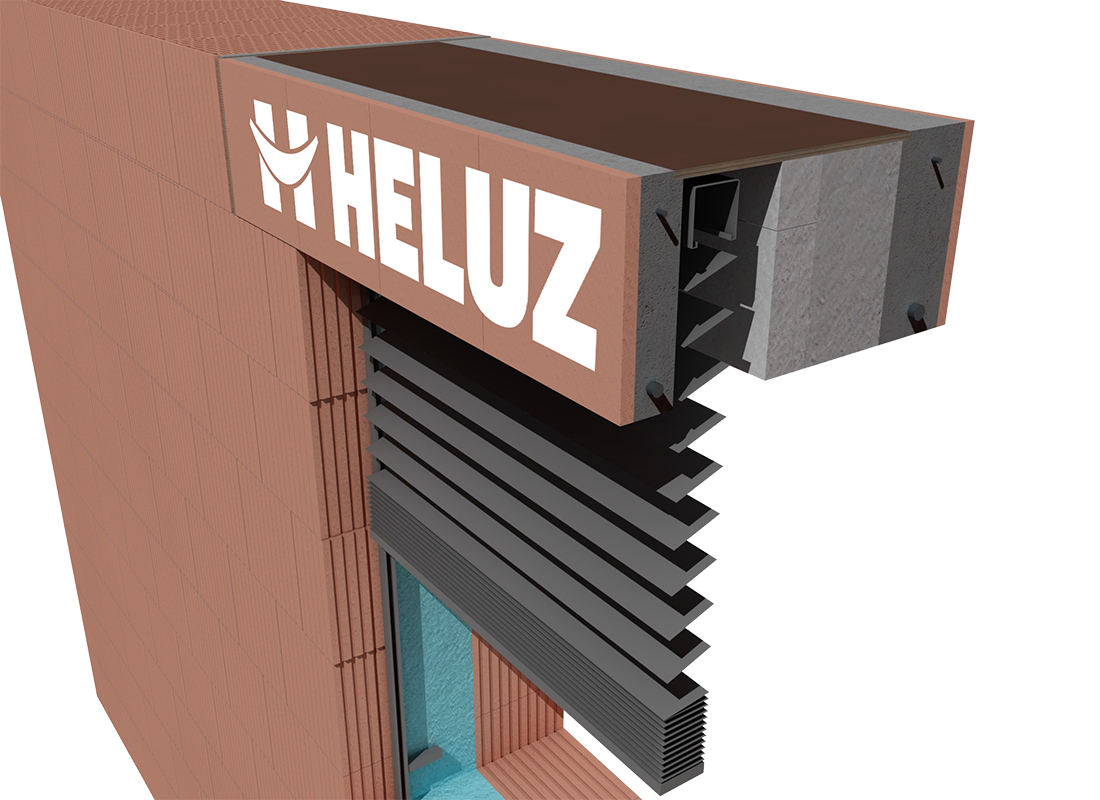 Preklad HELUZ FAMILY 3in1 nosný na inštaláciu tieniacej techniky