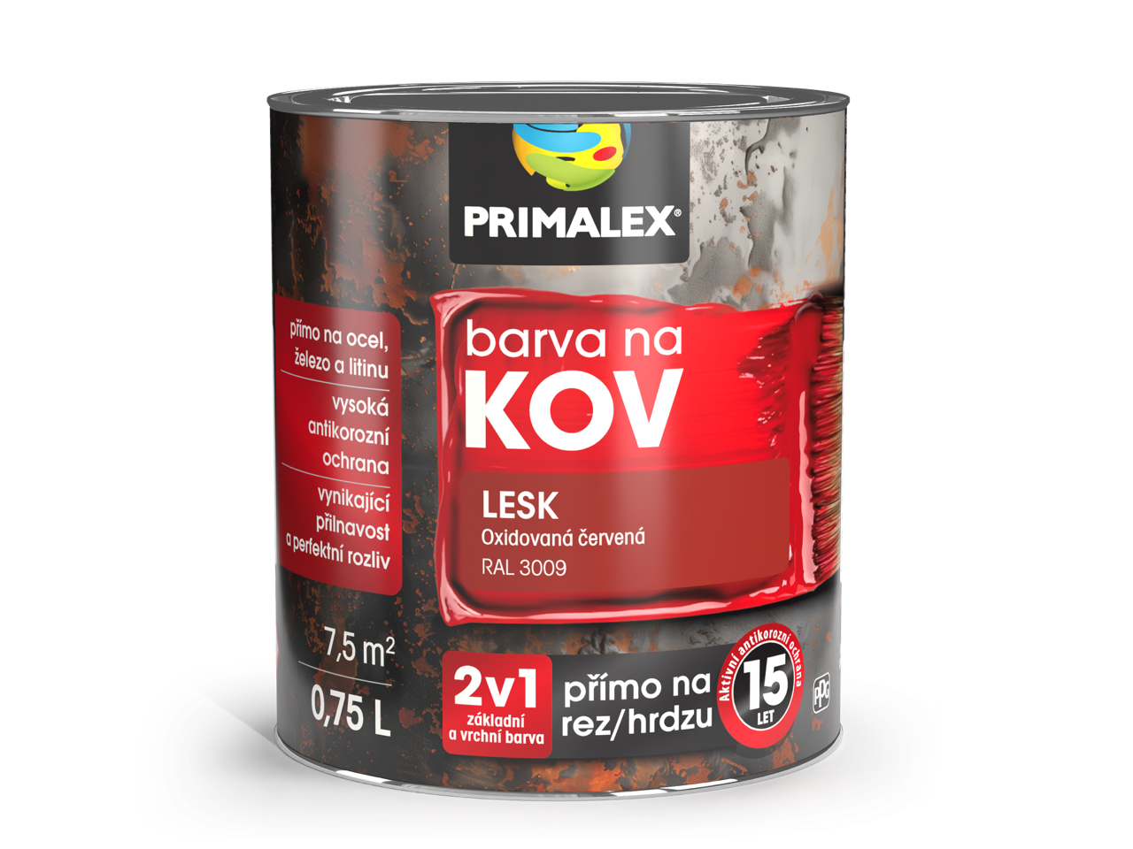 Farba na kov 2v1 s novou receptúrou