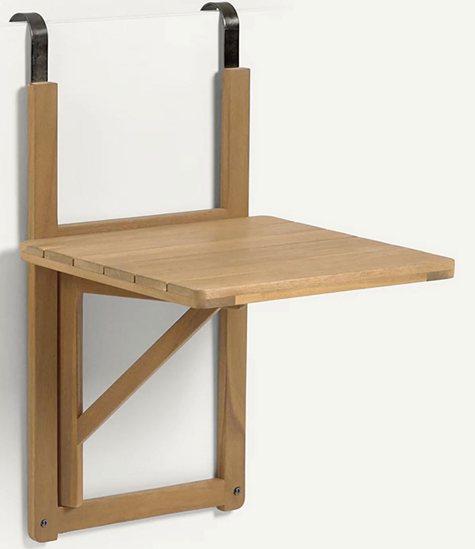 závesný skladací stolík