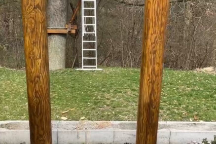 Stavba domčeka na strome