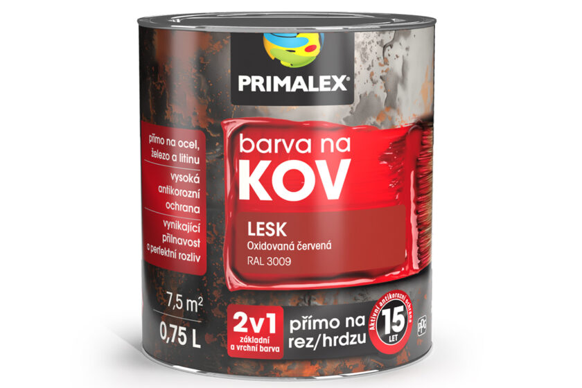 PRIMALEX farba na kov 2v1