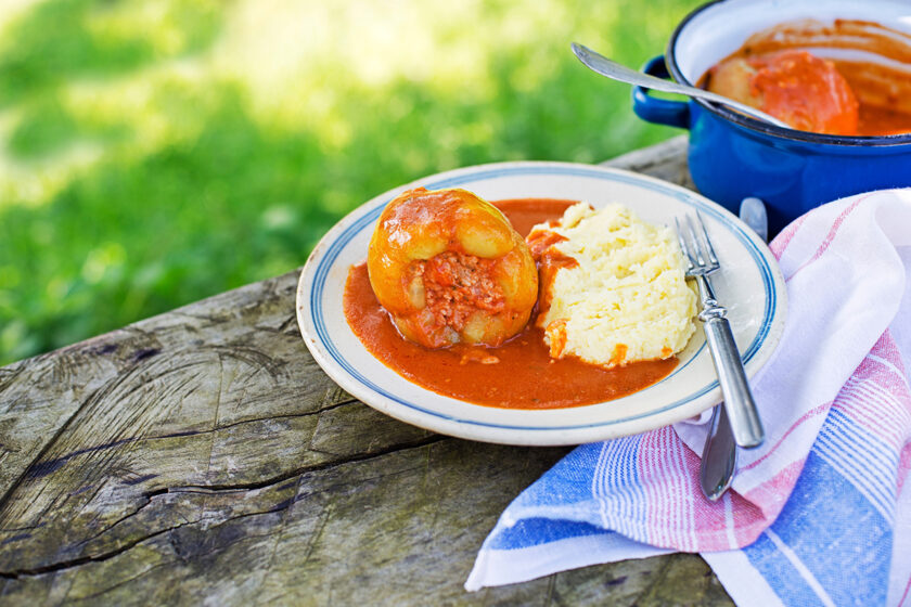 Domáca plnená paprika
