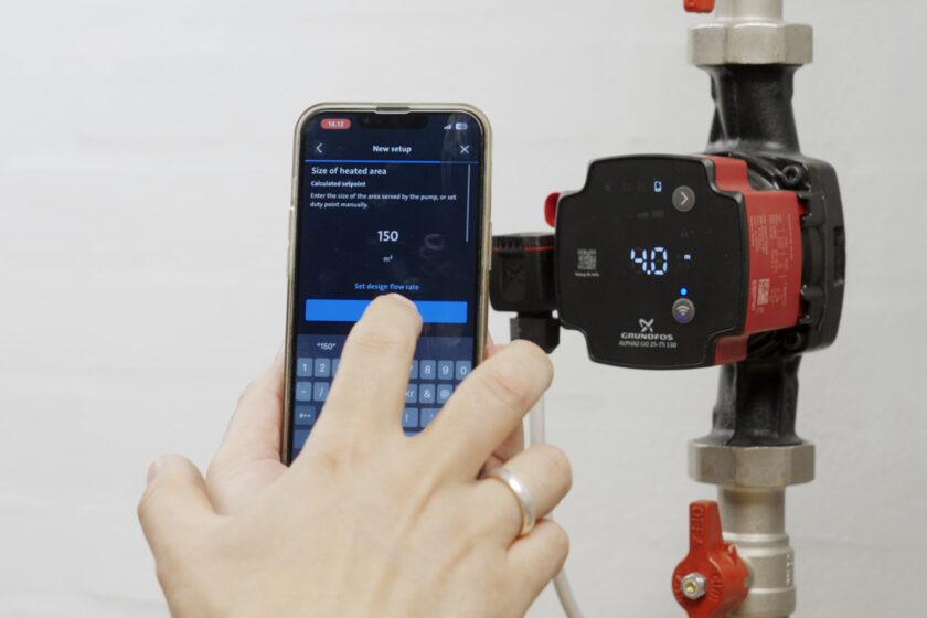 Ovládanie čerpadla