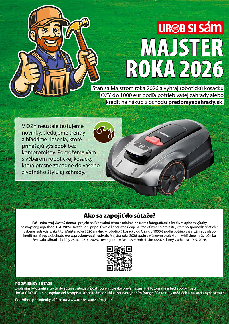 Urob si sám 11/2025 - Majster roka 2026