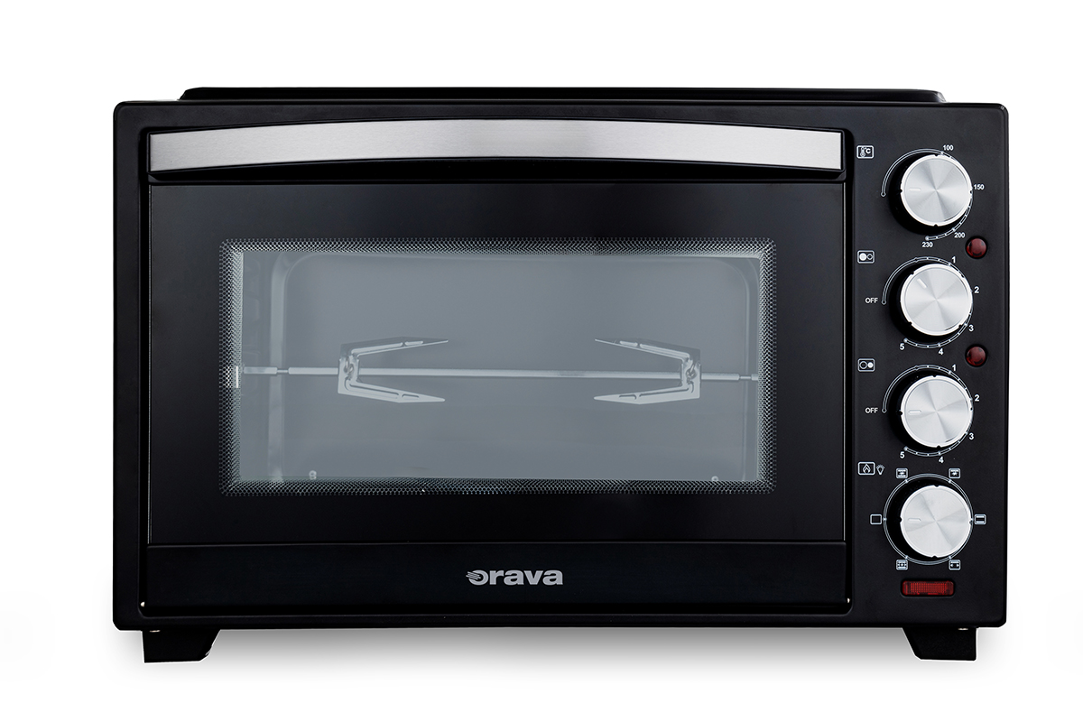 Elektrická rúra s dvojplatničkovým sklokeramickým varičom Orava