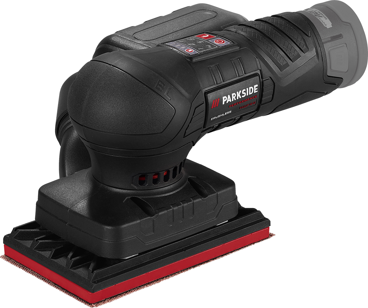 Akumulátorová excentrická brúska 12V Parkside