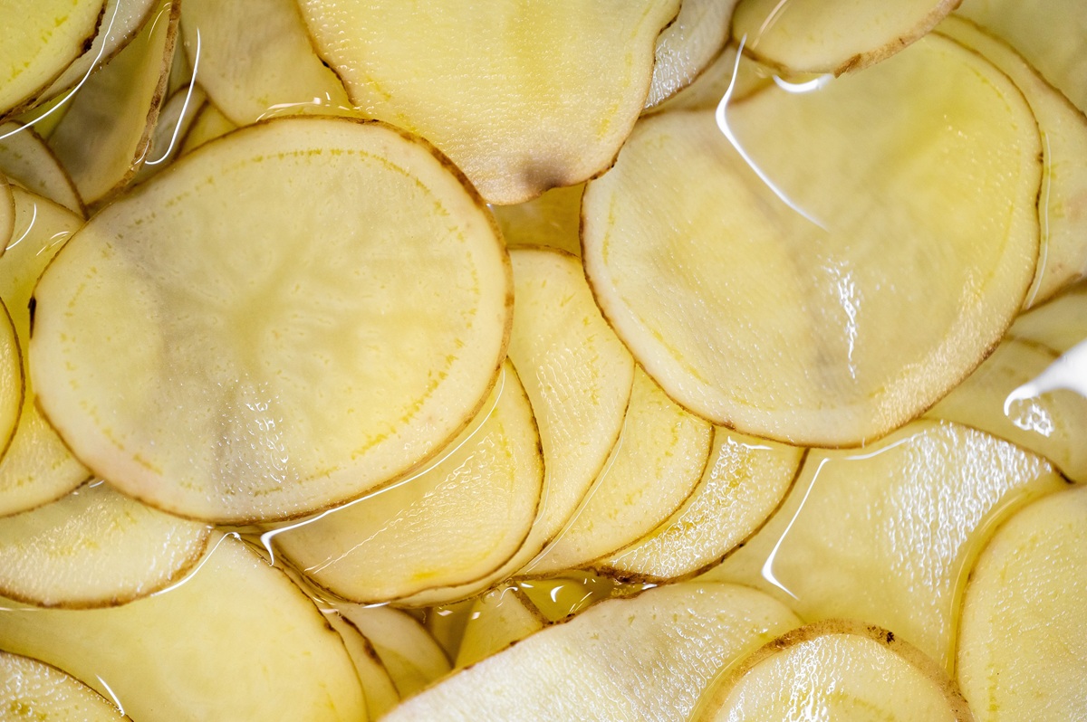 Domáce zemiakové čipsy