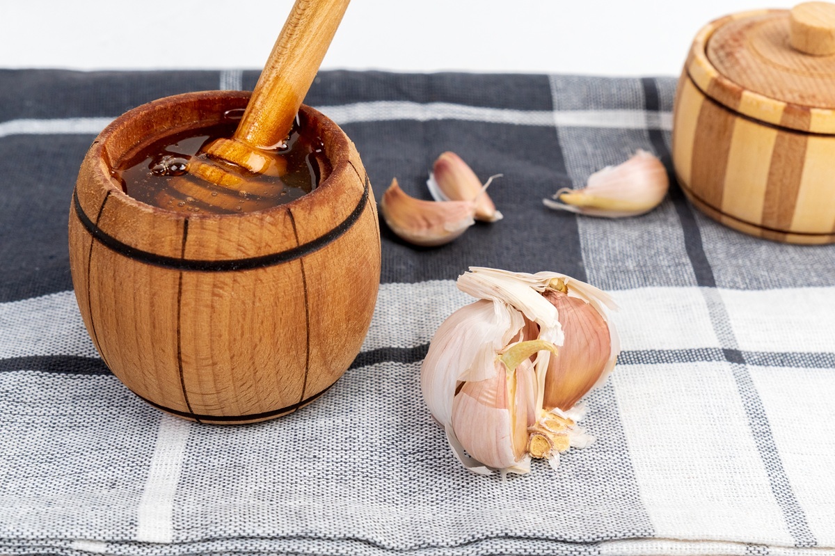 Fermentovaný cesnakový med