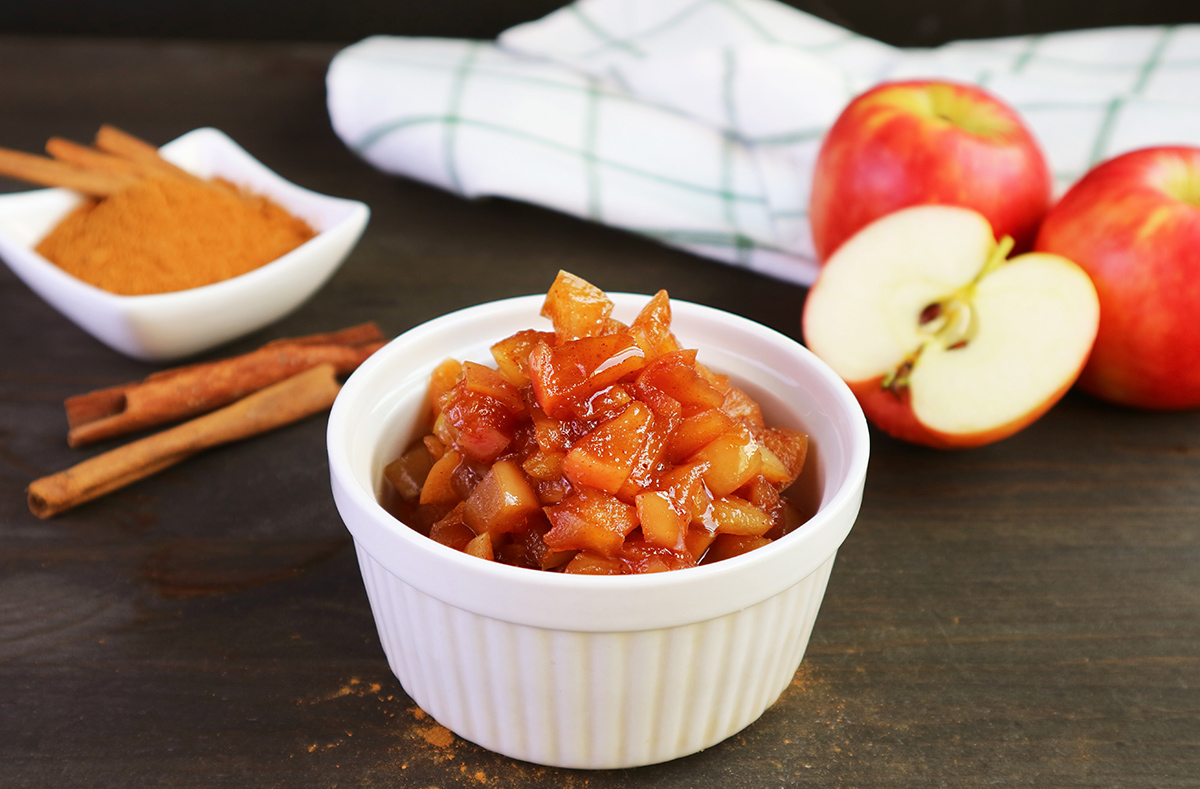 Karamelizované jablká