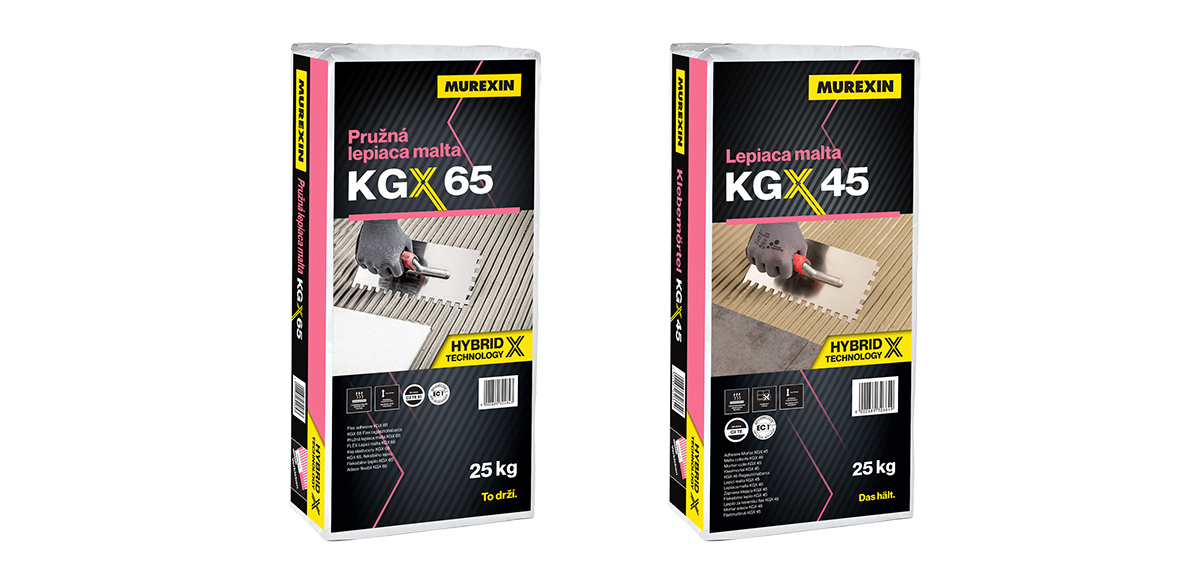 Lepiace malty Murexin KGX 45 a KGX 65