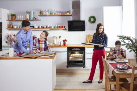 Sporák MORA v modernej kuchyni