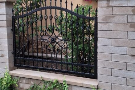 Výroba kovovej brány