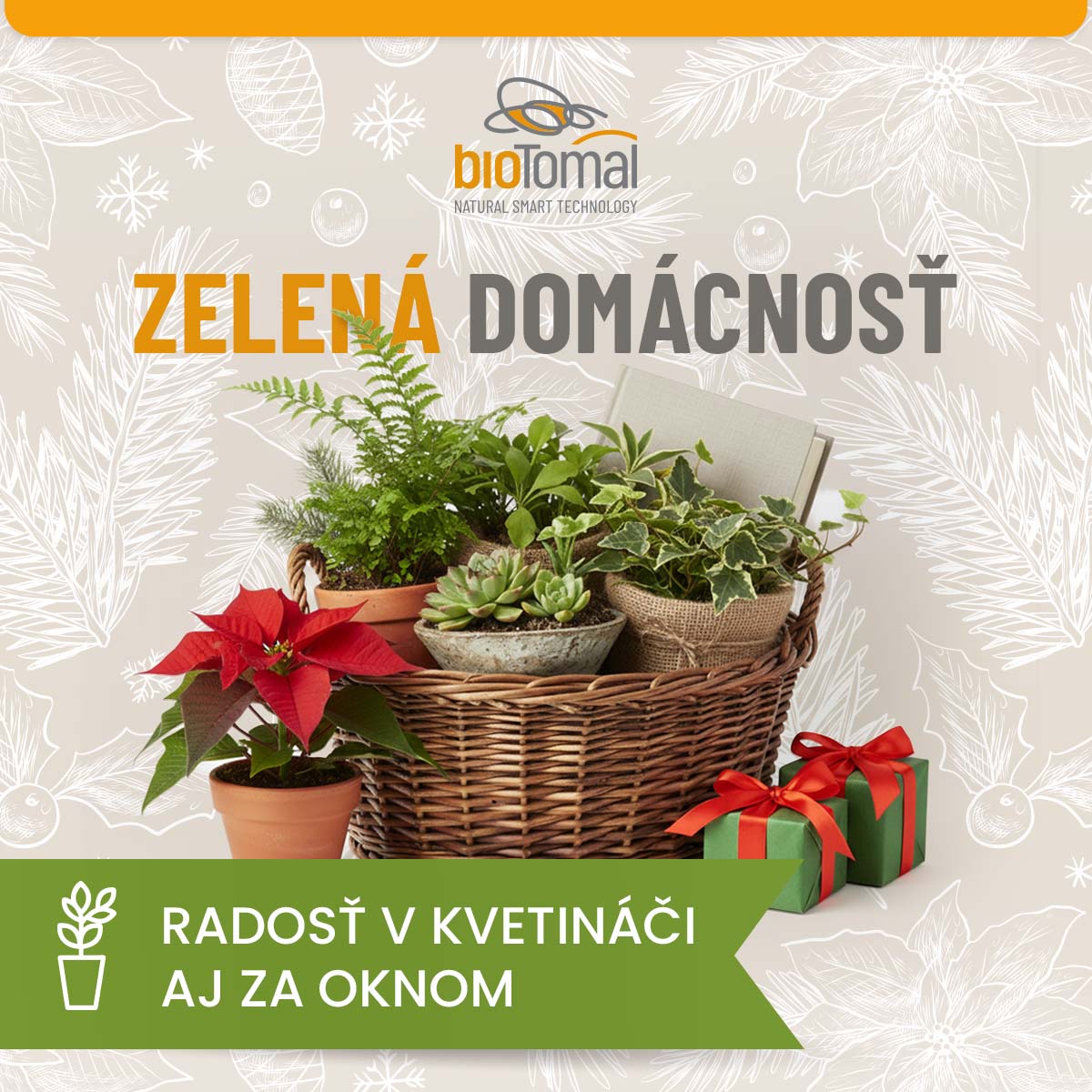 Praktický darček bioTomal - Zelená domácnosť