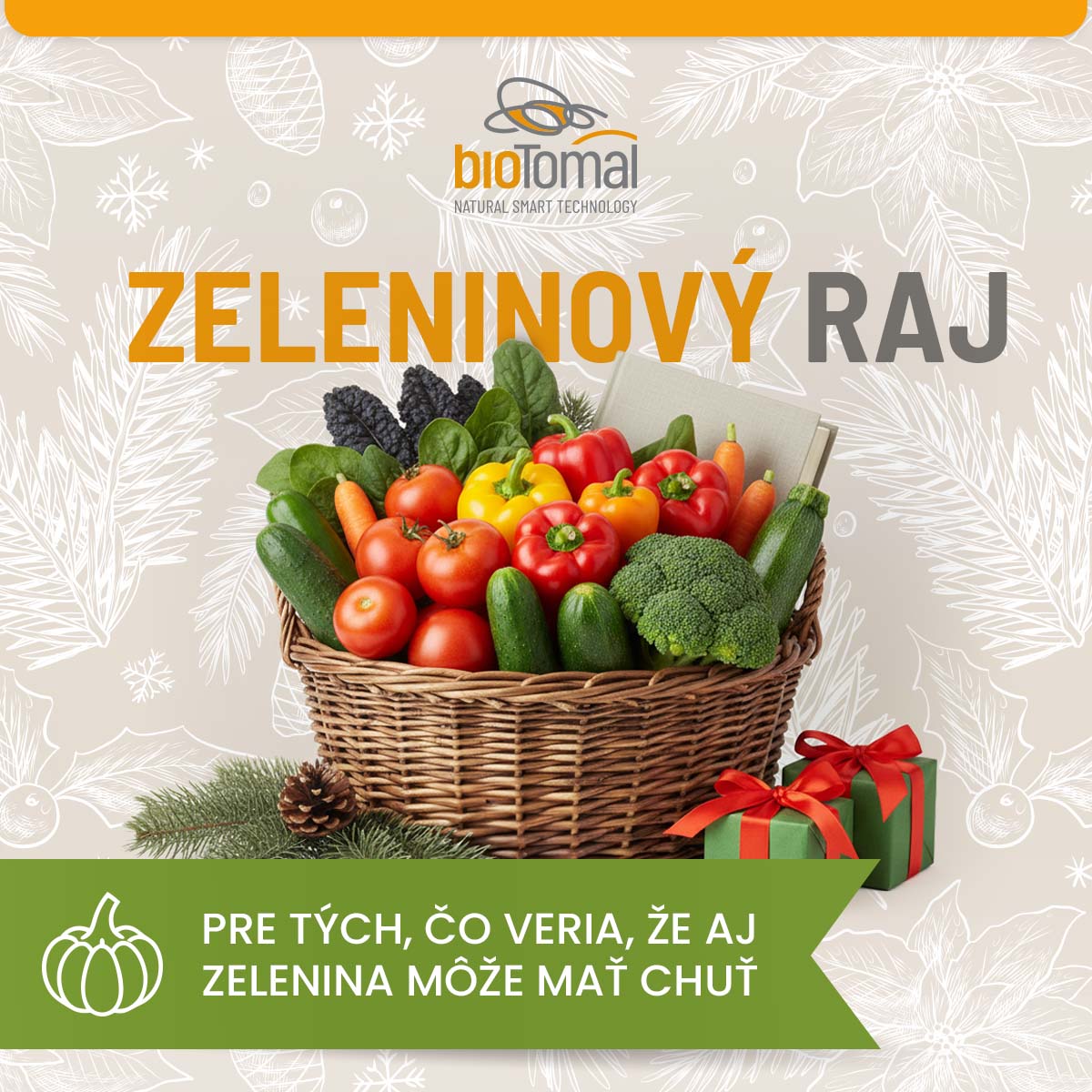 Praktický darček bioTomal - Zeleninový raj