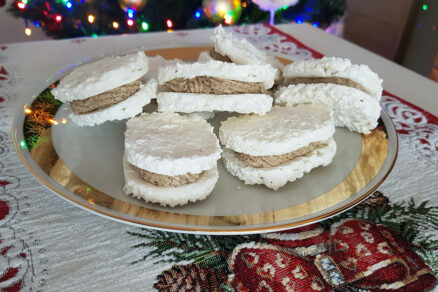 Sviatočné kokosové laskonky