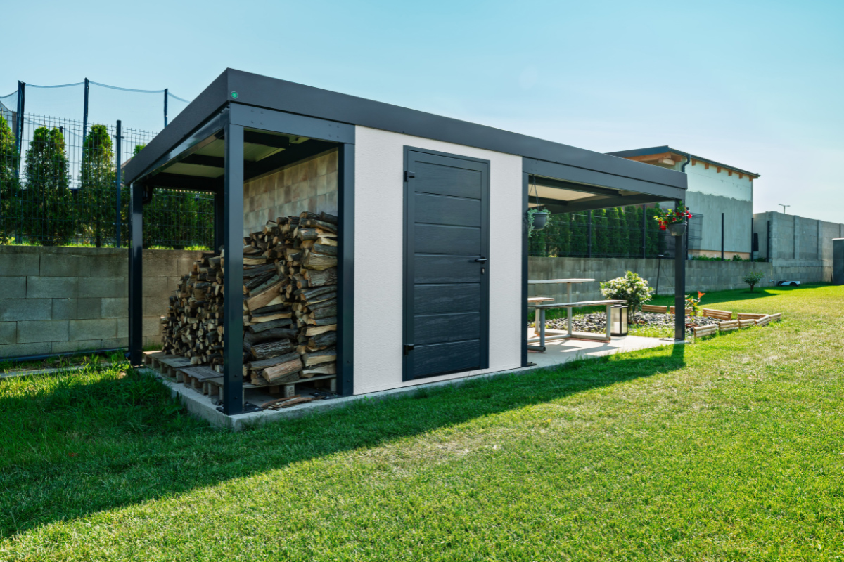 Сарай для дров