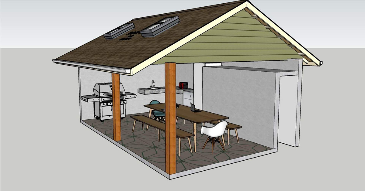 Stavba letnej terasy svojpomocne