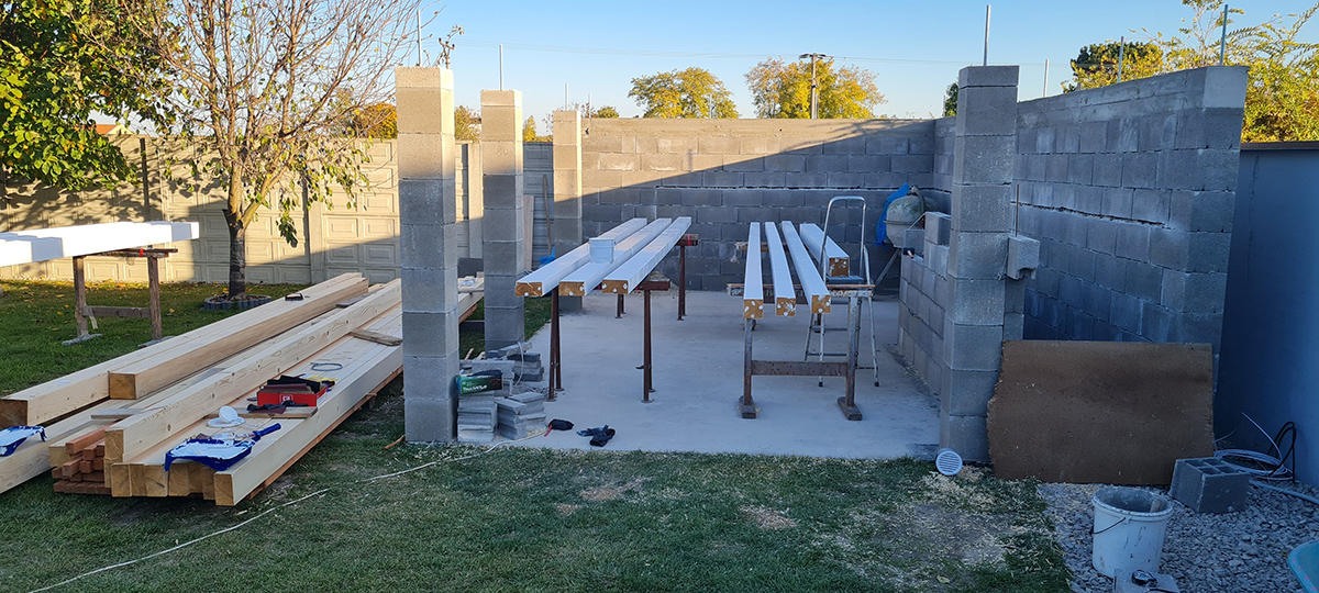 Stavba letnej terasy svojpomocne