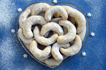 Vanilkovo-orechové rožky