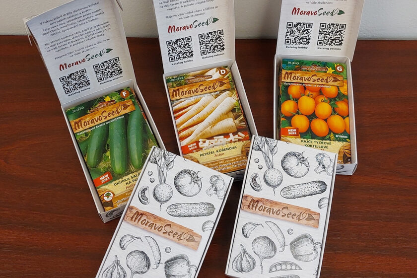 Darčekové balenie osív