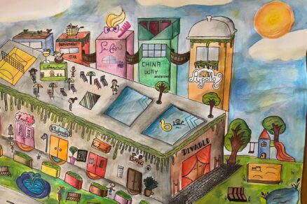 Súťažná práca Deti a Architektúra