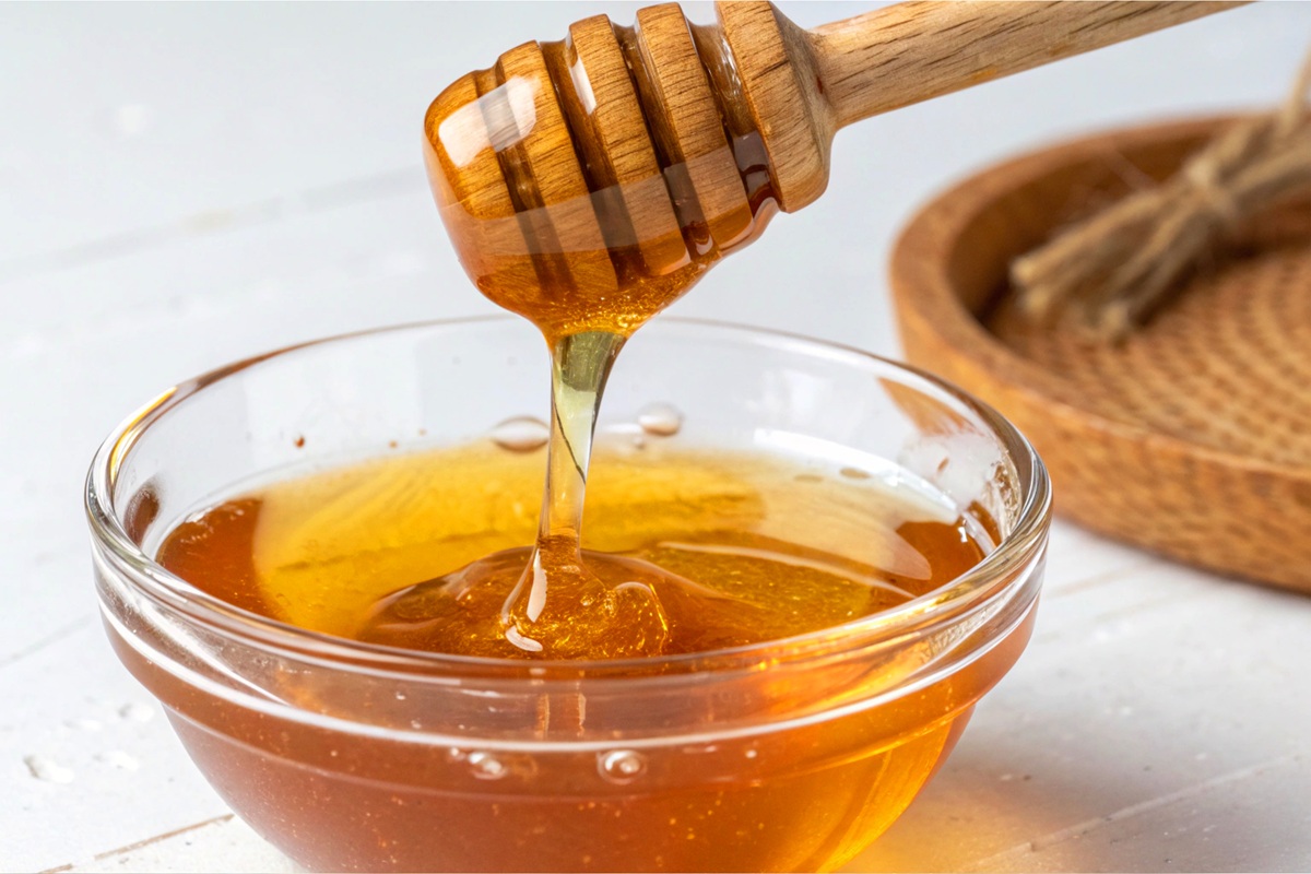 Медовая смесь для сухих губ